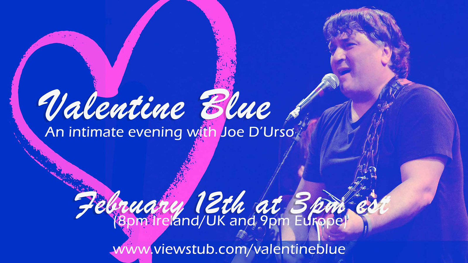 Valentine Blue: An Intimate Evening with Joe D'Urso