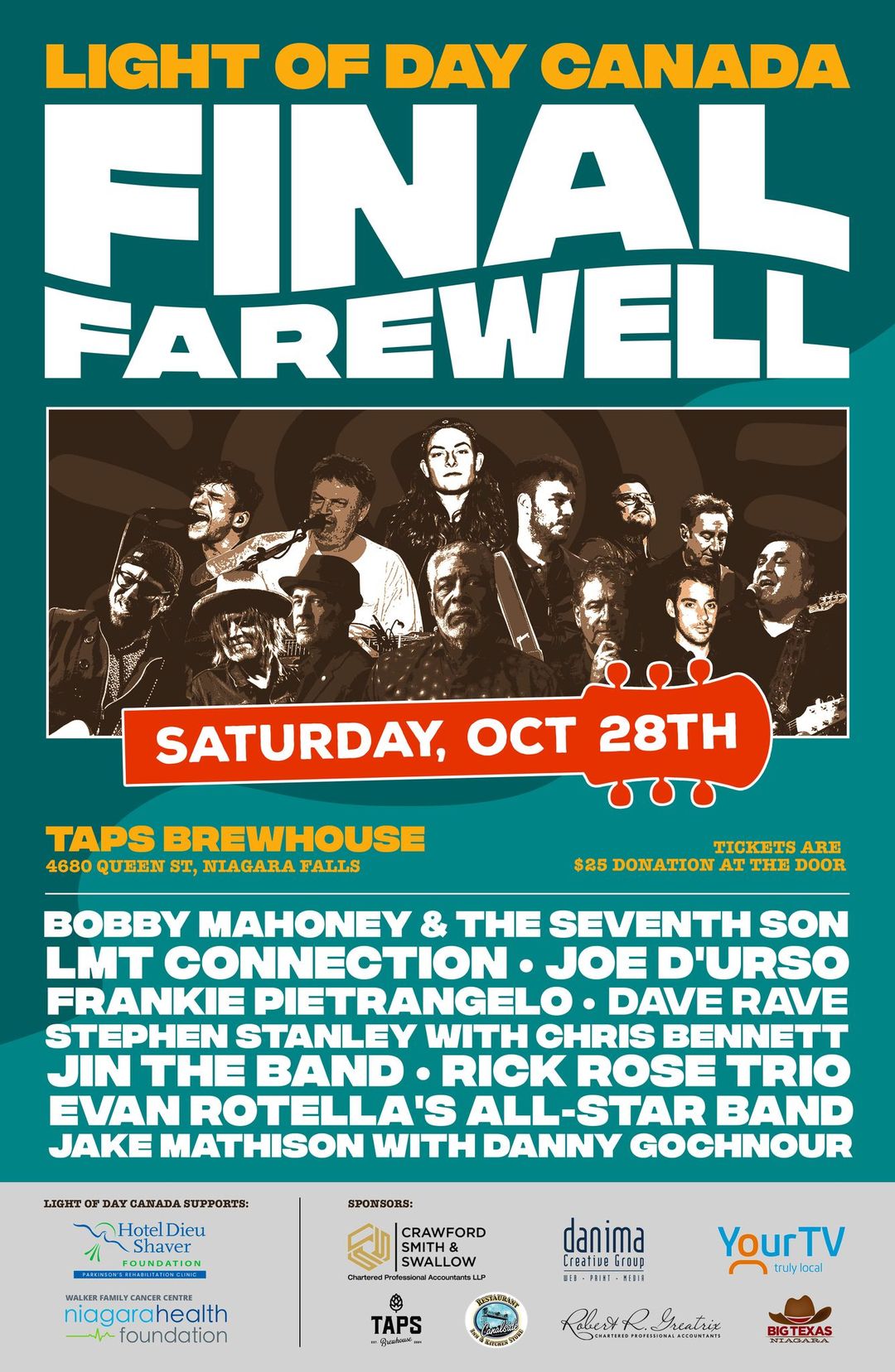Light of Day Canada Final Farewell